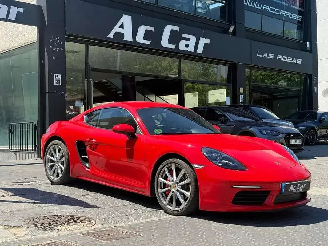 Usado Porsche 718 299 CV (219 kW) 2018 Rojo Coupe