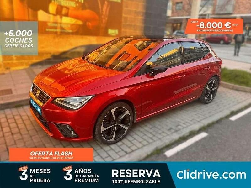 Usado Seat Ibiza FR 110 CV (80 kW) 2023 Rojo Utilitario