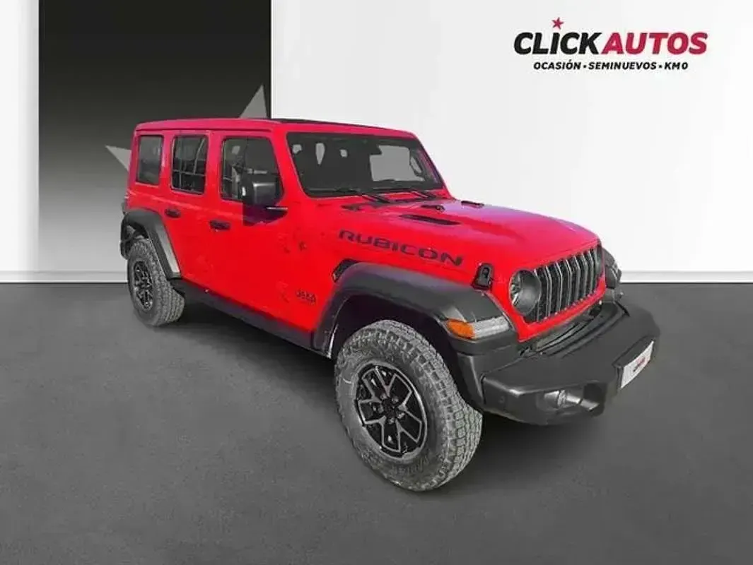 Usado Jeep Wrangler Rubicon 271 CV (199 kW) 2025 Rojo SUV