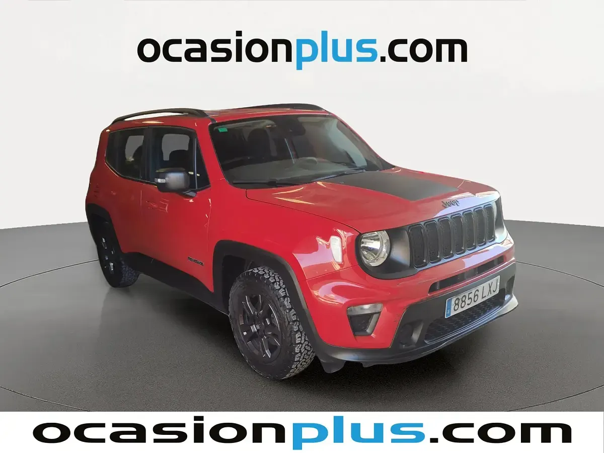 Begagnad Jeep Renegade Longitude 120 HK (88 kW) 2022 Röd SUV