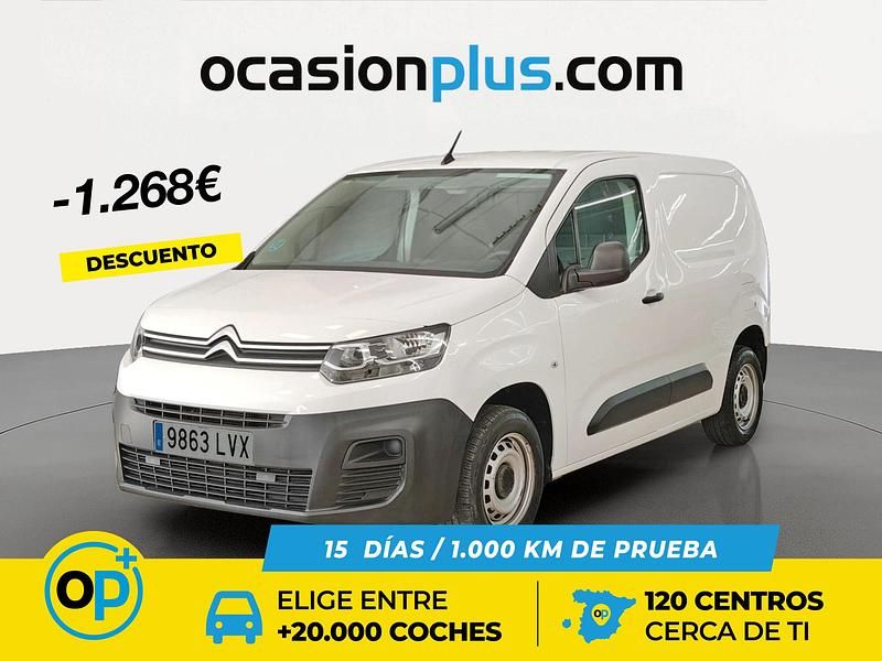 Usado Citroën Berlingo 102 CV (75 kW) 2022 Blanco Monovolumen