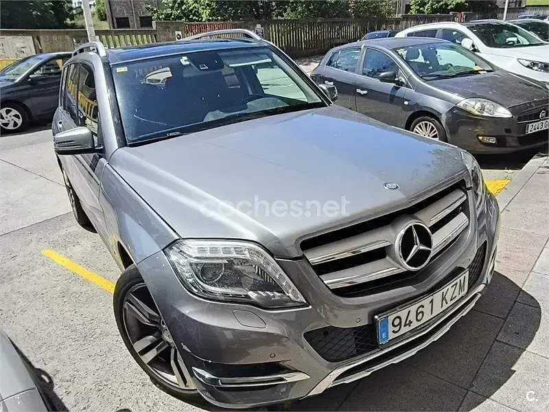 Usado Mercedes GLK200 143 CV (105 kW) 2015 Gris / plata SUV