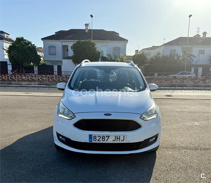 Blanco Usado 2015 Ford C-MAX Titanium Monovolumen | 7499 € (Precio justo) - Imagen 1/4