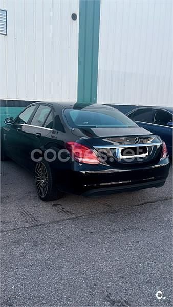Usado Mercedes C200 136 CV (100 kW) 2016 Negro Berlina