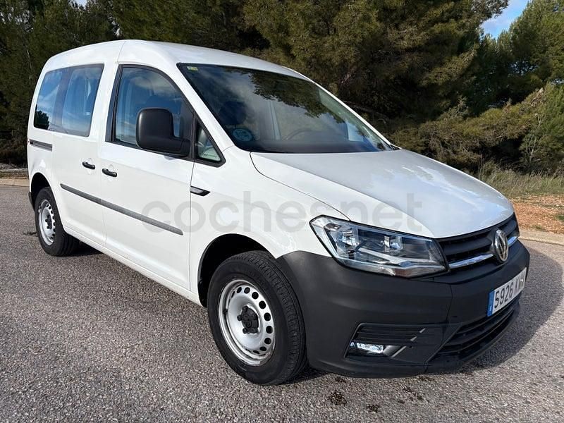Usado VW Caddy Edition 102 CV (75 kW) 2018 Blanco Monovolumen
