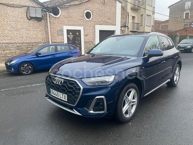 Usado Audi Q5 S-Line 367 CV (269 kW) 2021 Azul SUV