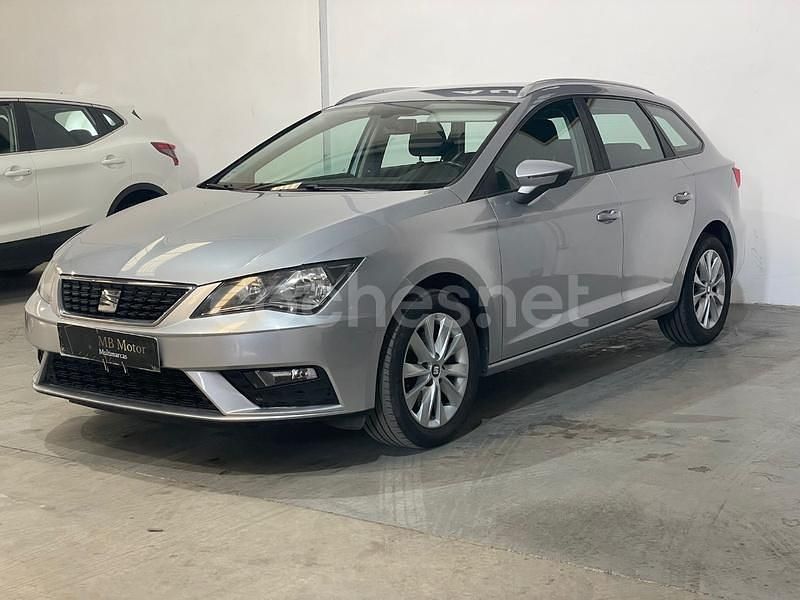 Gris / plata Usado 2017 Seat Leon Style Familiar | 9999 € (Buen precio) - Imagen 1/4