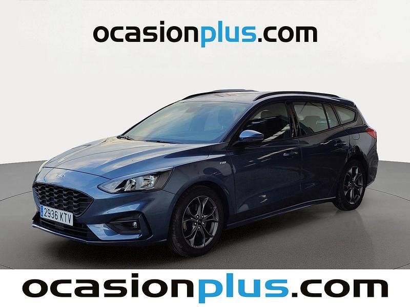 Begagnad Ford Focus ST-Line 125 HK (91 kW) 2019 Blå Minibuss