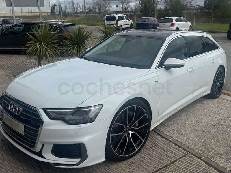 Usado Audi A6 S-Line 286 CV (210 kW) 2021 Blanco Familiar