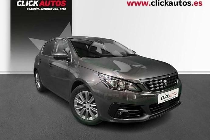 Usado Peugeot 308 Allure 110 CV (80 kW) 2021 Negro