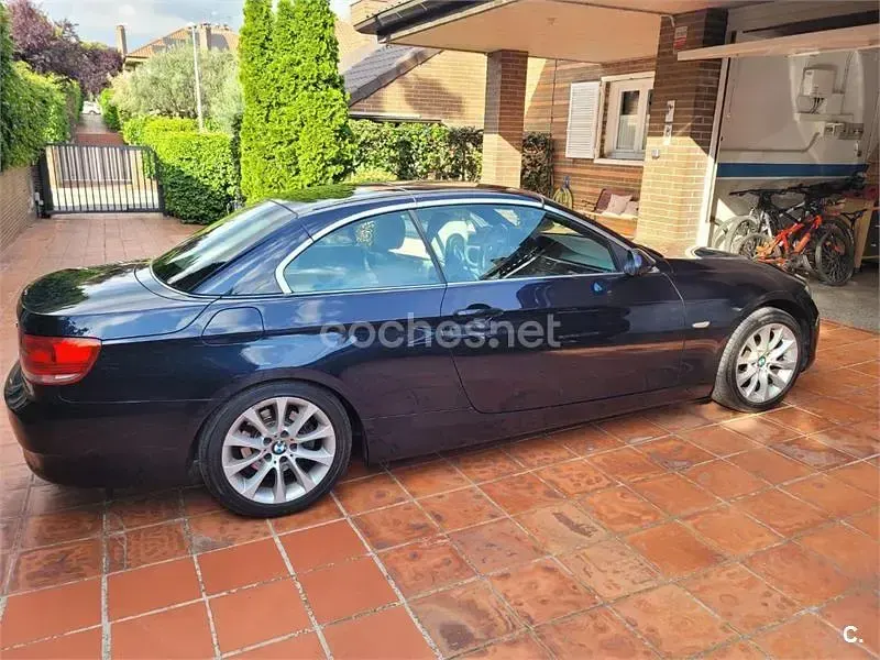 Usado BMW 320 Cabriolet 170 CV (125 kW) 2009 Azul Descapotable