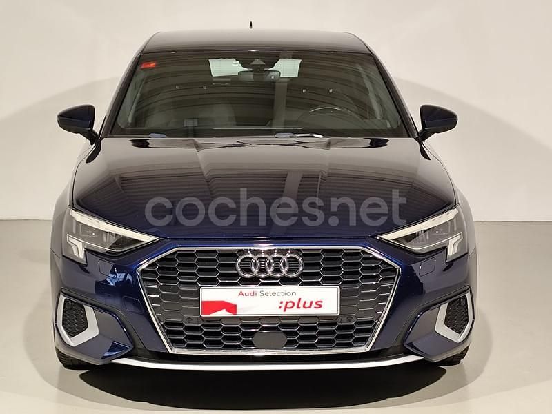 Usado Audi A3 Advanced Plus 110 CV (80 kW) 2021 Azul Berlina