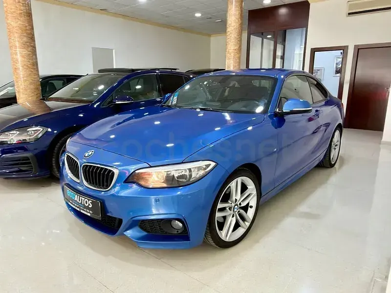 Usado BMW 218 M Sport 143 CV (105 kW) 2014 Azul Coupe