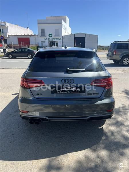 Gris / plata Usado 2018 Audi A3 Sportback S-Line Berlina | 14.499 € (Super precio) - Imagen 1/1