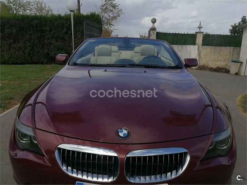 Käytetty BMW 645 Cabriolet 333 HP (244 kW) 2004 Punainen Avoauto