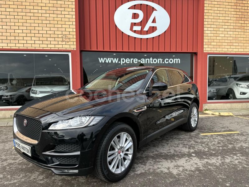 Negro Usado 2017 Jaguar F-Pace Portfolio SUV | 22.990 € - Imagen 1/4