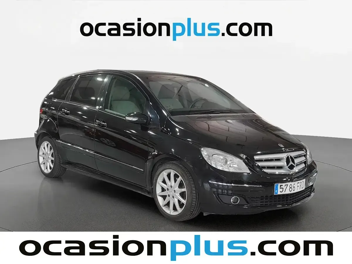 Usado Mercedes B200 136 CV (100 kW) 2007 Azul Monovolumen
