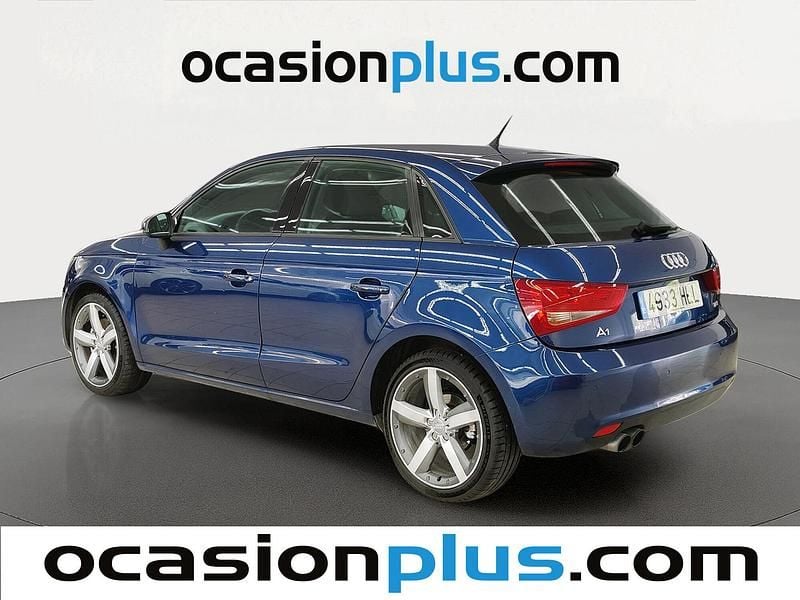 Usado Audi A1 Ambition 122 CV (89 kW) 2012 Azul Utilitario