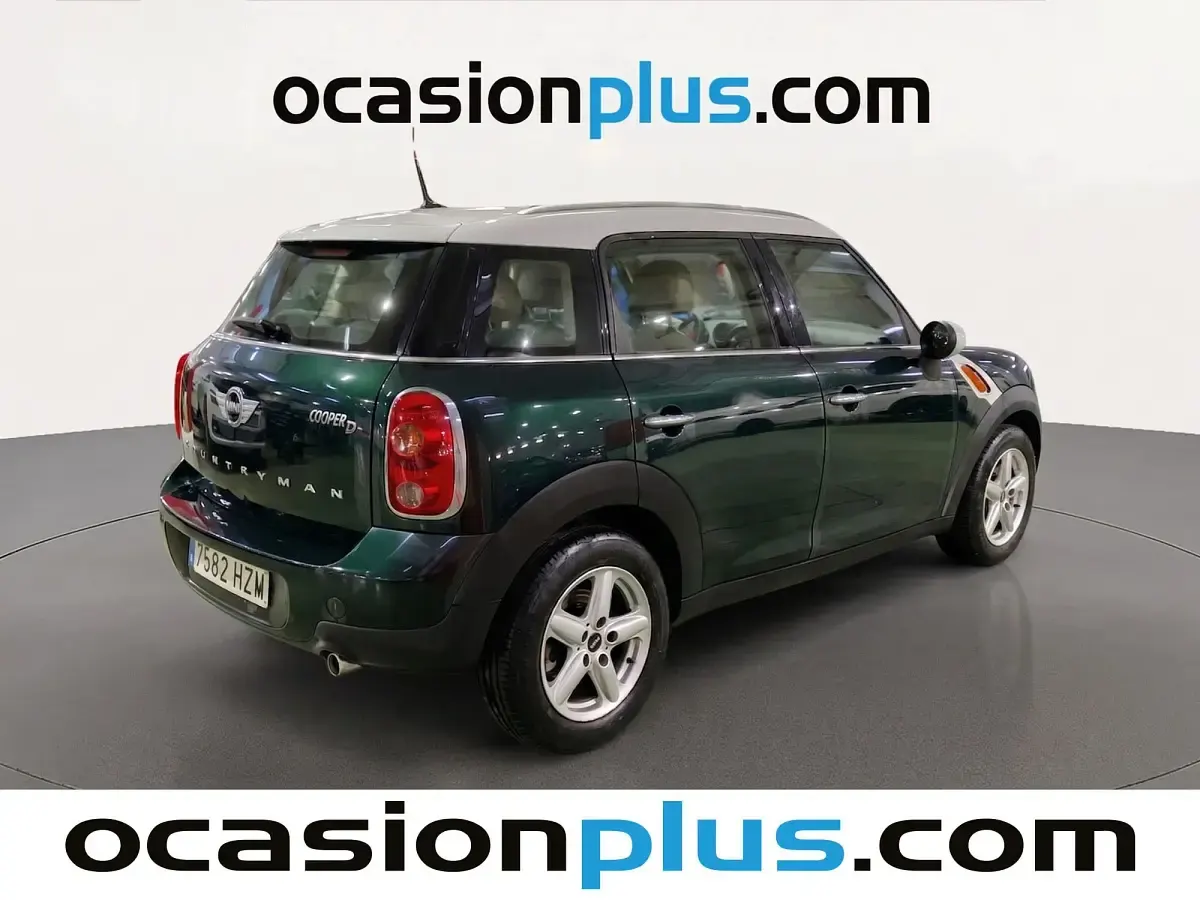 Usado Mini Cooper D 112 CV (82 kW) 2014 Verde Utilitario