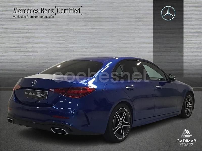 Usado Mercedes C200 204 CV (150 kW) 2021 Azul Berlina