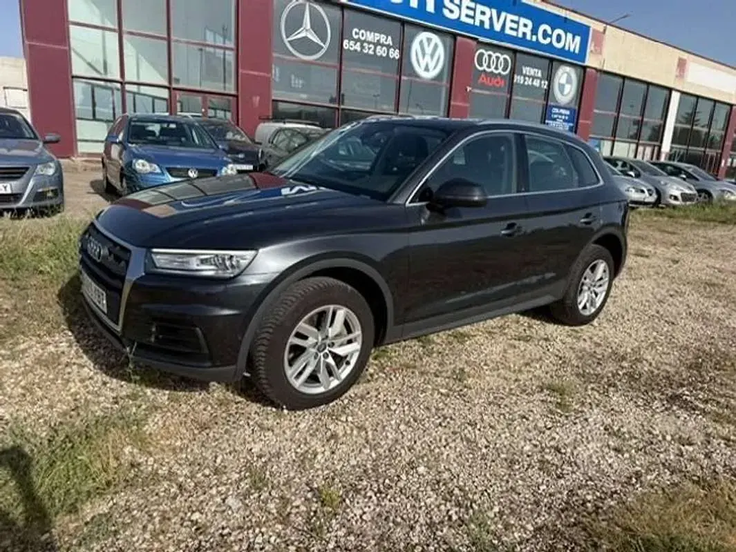 Usado Audi Q5 163 CV (119 kW) 2017 Gris SUV