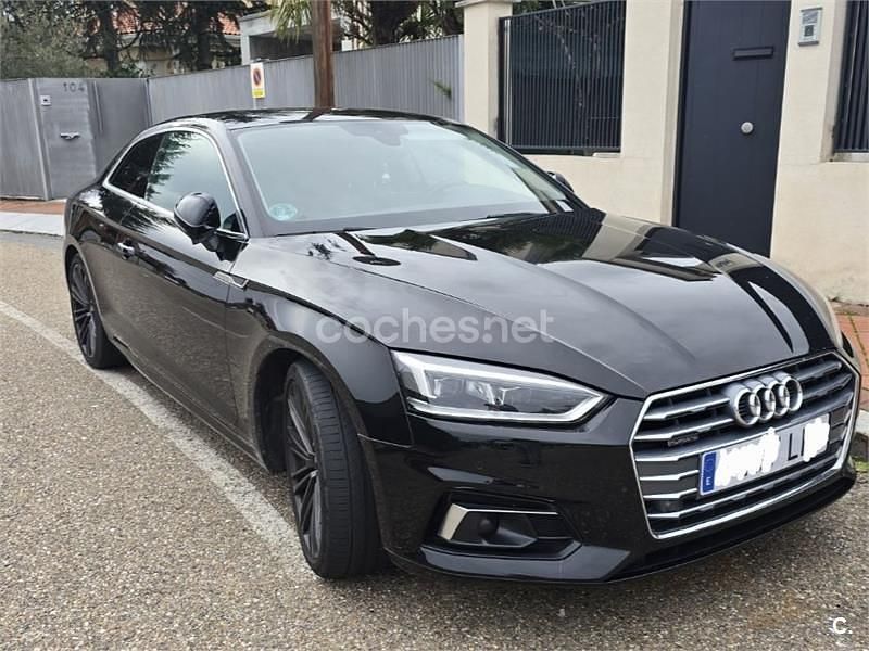 Usado Audi A5 S-Line 218 CV (160 kW) 2016 Negro Coupe