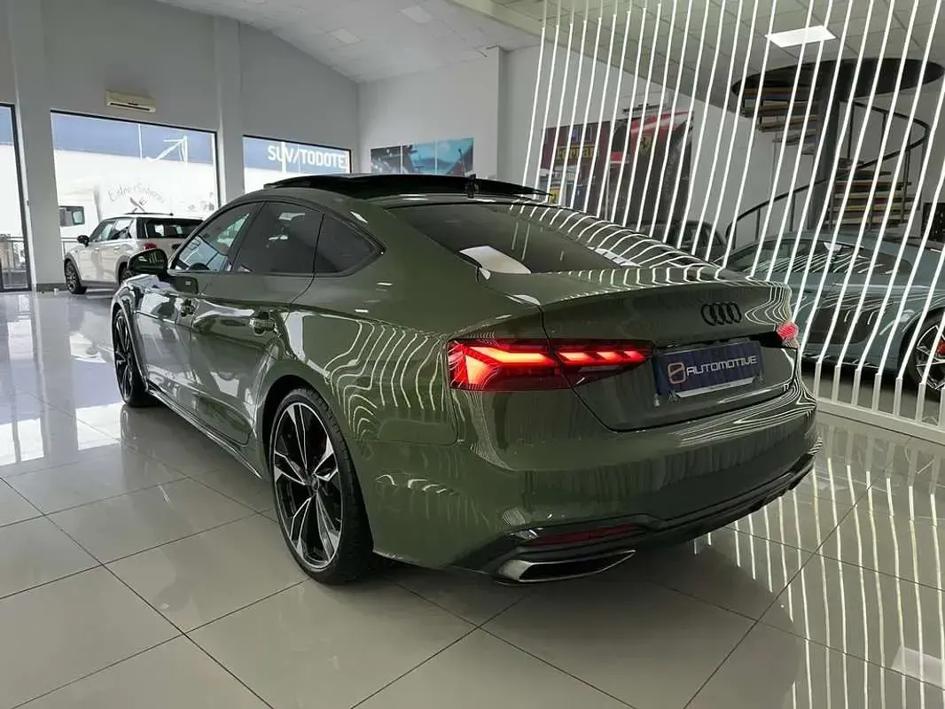 Occasion Audi A5 Sportback Ambiente 204 PK (150 kW) 2023 Groen Hatchback