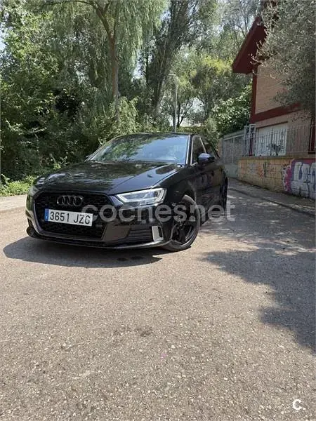 Usado Audi A3 Sport 150 CV (110 kW) 2017 Negro Berlina