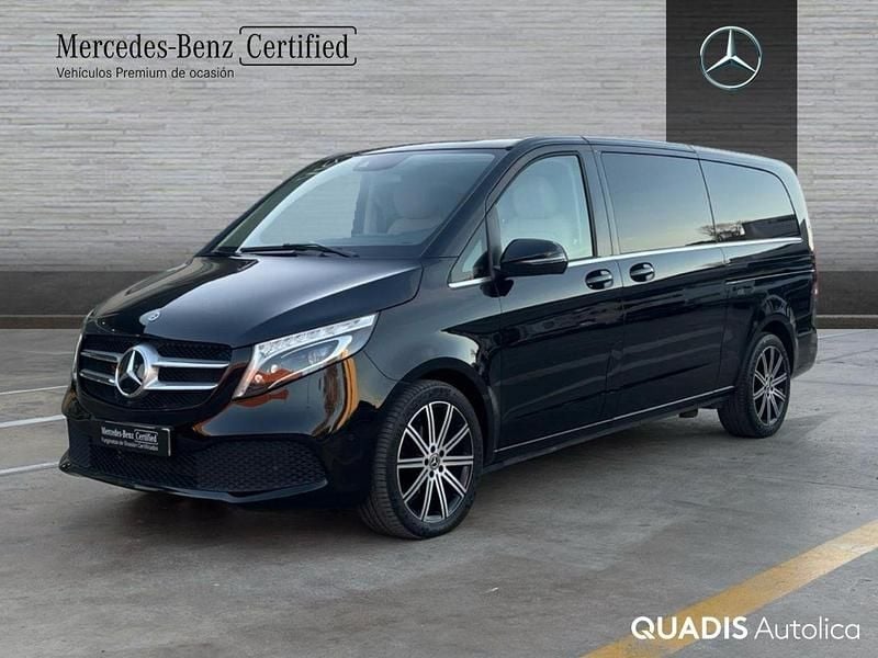 Negro Usado 2022 Mercedes V220 Avantgarde Monovolumen | 59.975 € (Caro) - Imagen 1/4
