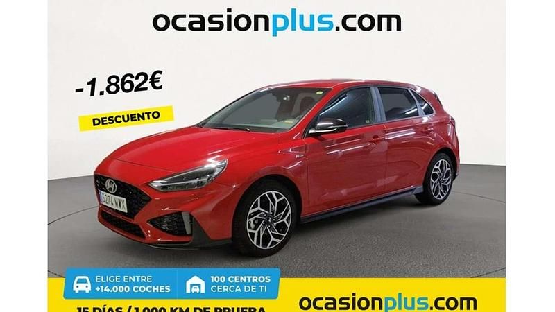 Rojo Usado 2024 Hyundai i30 N Line Utilitario | 18.537 € (Buen precio) - Imagen 1/4