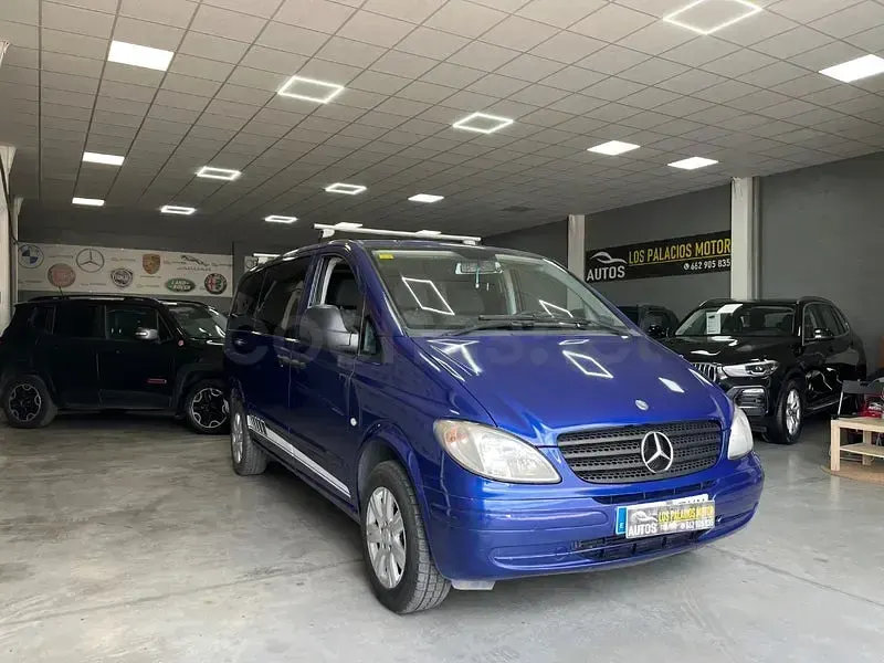 Käytetty Mercedes Viano 150 HP (110 kW) 2008 Sininen Tila-auto