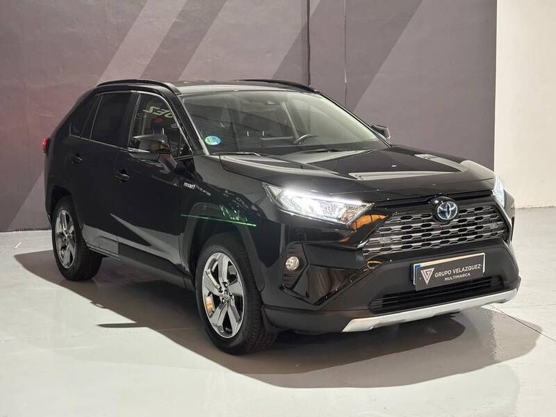Usado Toyota RAV4 Hybrid Advance 218 CV (160 kW) 2021 Negro SUV