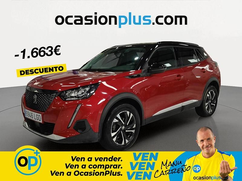 Usado Peugeot 2008 Allure 130 CV (95 kW) 2020 Rojo SUV
