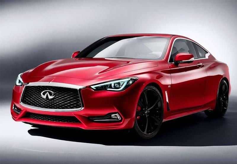 Usado Infiniti Q60 Sport Tech 211 CV (155 kW) 2017 Negro Coupe