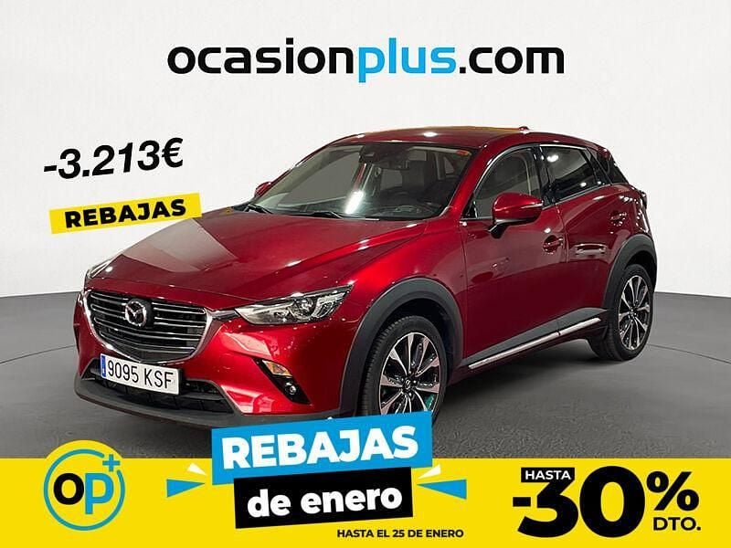 Rojo Usado 2018 Mazda CX-3 SUV | 14.450 € (Precio justo) - Imagen 1/4