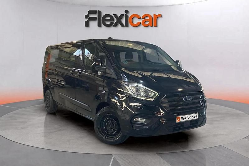Negro Usado 2023 Ford Transit Custom Familiar | 27.490 € (Buen precio) - Imagen 1/4