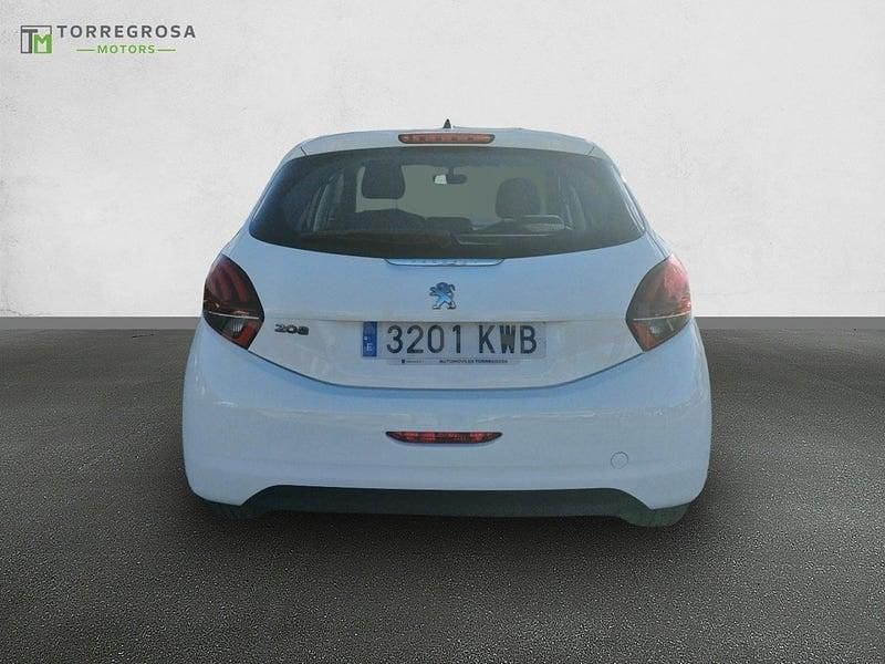 Usado Peugeot 208 Active 99 CV (72 kW) 2019 Blanco Utilitario