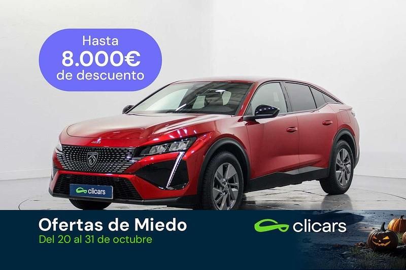 Rojo Usado 2024 Peugeot 408 Allure Berlina | 25.490 € (Super precio) - Imagen 1/4
