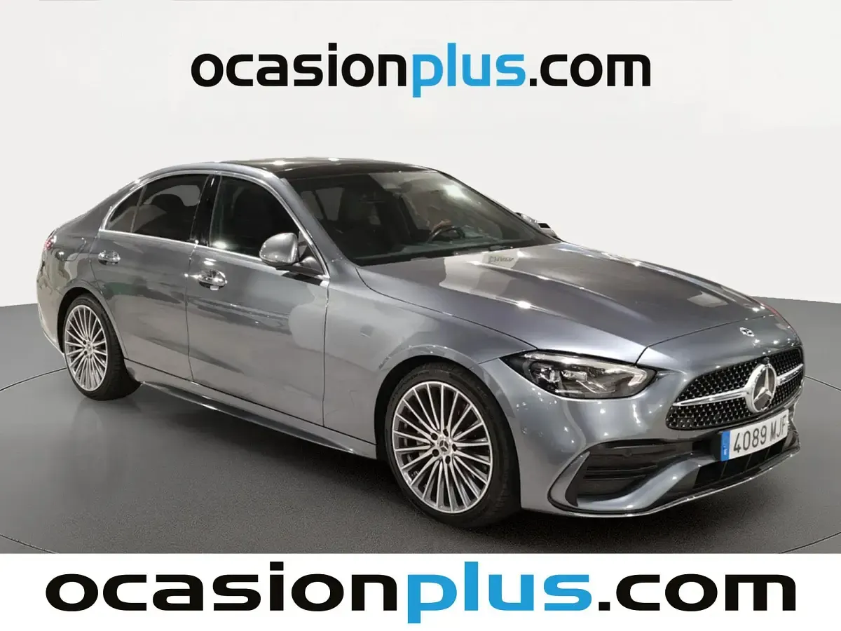 Usado Mercedes C200 AMG 163 CV (119 kW) 2023 Gris Berlina
