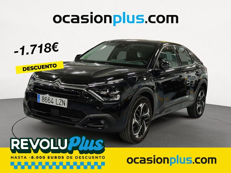 Negro Usado 2022 Citroën C4 Feel Berlina | 18.900 € (Precio justo) - Imagen 1/4