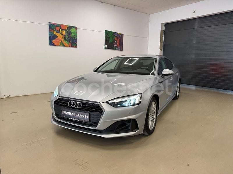 Gris / plata Usado 2021 Audi A5 Sportback Premium Utilitario | 28.990 € (Precio justo) - Imagen 1/4