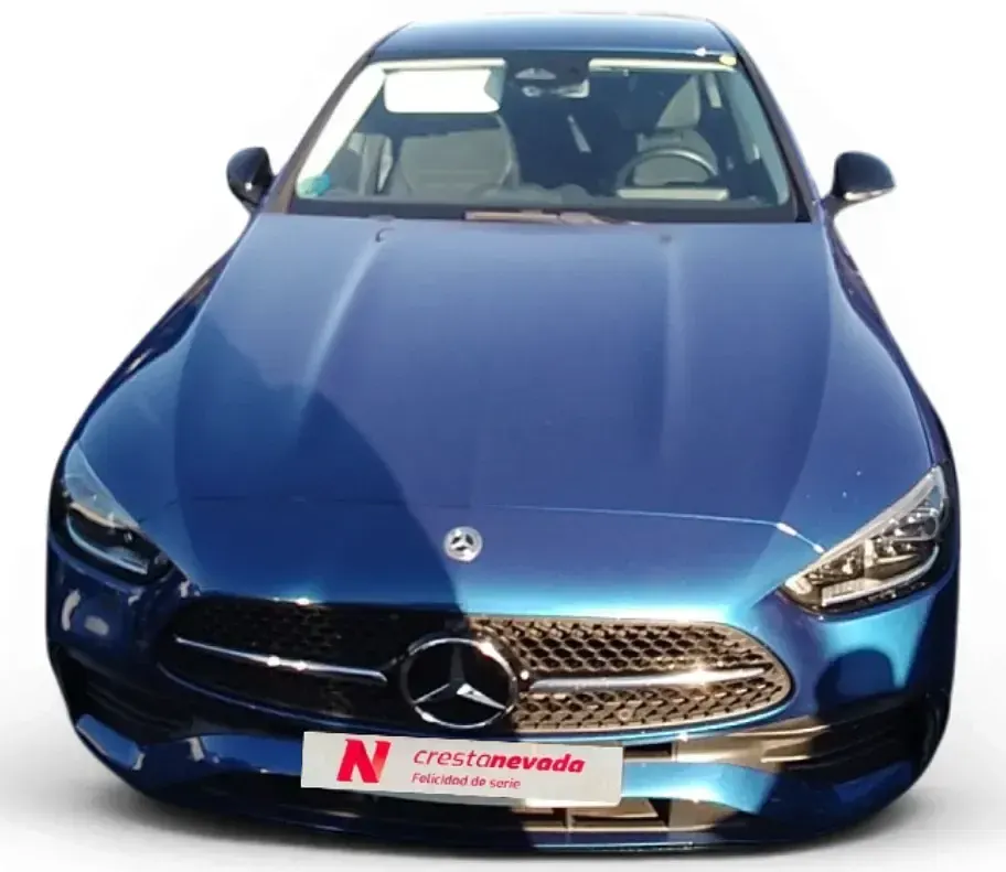 Usado Mercedes C200 163 CV (119 kW) 2022 Azul Berlina