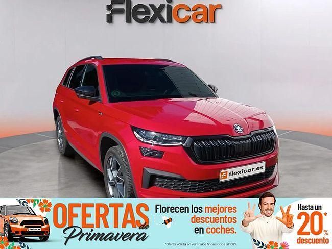 Usado Skoda Kodiaq SportLine 150 CV (110 kW) 2024 Rojo SUV