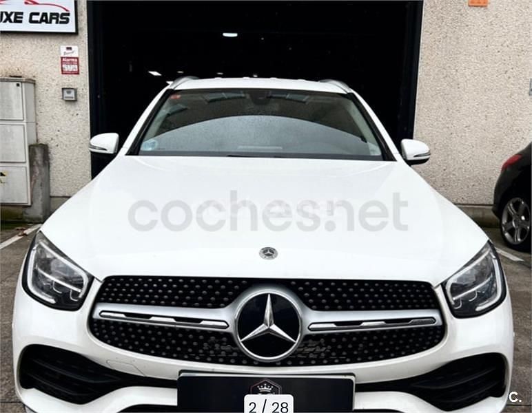 Usado Mercedes GLC200 163 CV (119 kW) 2021 Blanco SUV