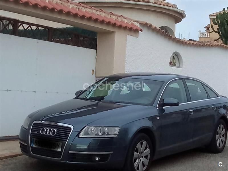 Usado Audi A6 225 CV (165 kW) 2005 Gris / plata Berlina