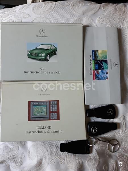 Usado Mercedes CL500 320 CV (235 kW) 1999 Gris / plata Coupe