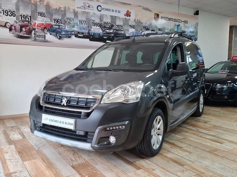 Gris / plata Usado 2018 Peugeot Partner Tepee Active Monovolumen | 10.495 € (Buen precio) - Imagen 1/3