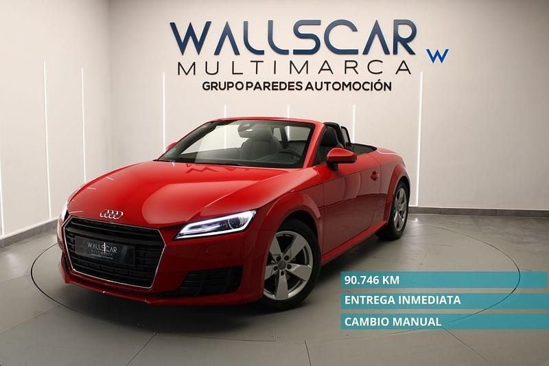 Rojo Usado 2015 Audi TT Roadster Premium Descapotable | 25.900 € (Precio justo) - Imagen 1/4
