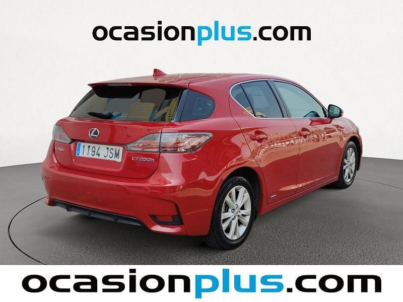 Usado Lexus CT200h Executive Line 136 CV (100 kW) 2016 Rojo Utilitario