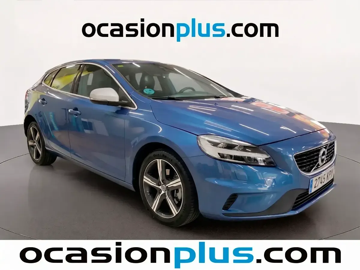 Usado Volvo V40 R-Design Momentum 120 CV (88 kW) 2018 Azul